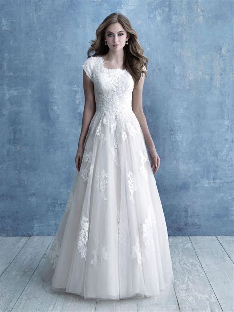 Allure M639 Modest Wedding Dress A Closet Full Of Dresses