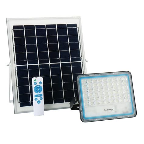 200W LED Solar Flood Lamp with Solar Panel & Smart Remote - DVP PRODUCTS
