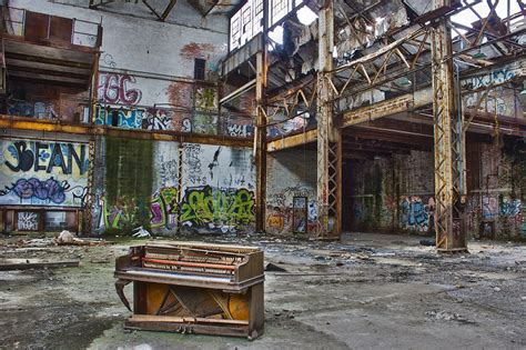 A Look Inside Detroits Abandoned Buildings