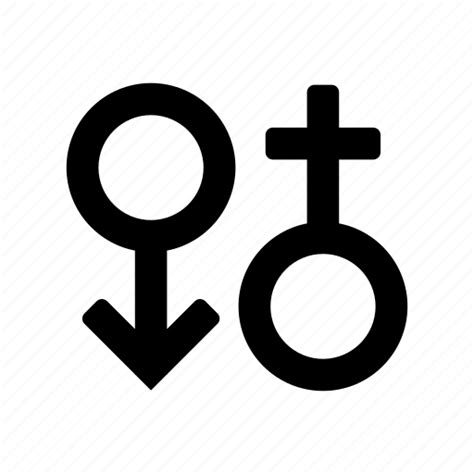 Sex Symbol Sign Dark Gray Icon On Transparent Background Stock Sexiz Pix