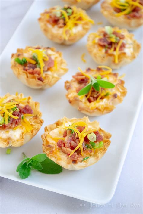 Bacon Cheese Cups The House Of Elyn Ryn