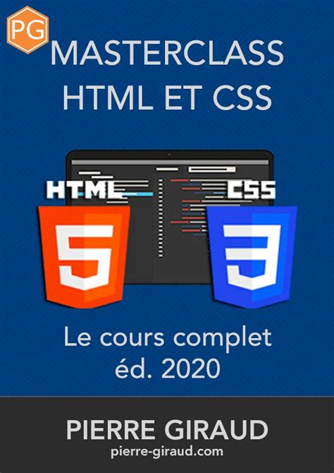 Cours Complet HTML et CSS  Livret PDF  Pierre Giraud