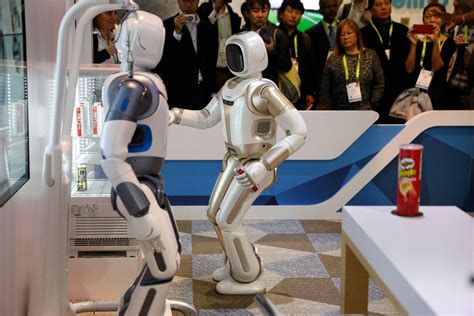 Robots Walk Talk Brew Beer And Take Over Ces Tech Show