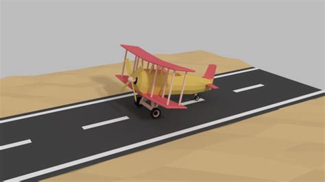 Low Poly Plane 3d Models In Old 3dexport