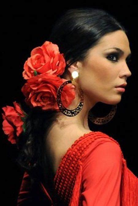 Menelwena Danseuse Espagnole Cheveux Espagnol Et Danseuse De Flamenco