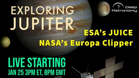 Exploring Jupiter S Moons ESA S JUICE And NASA S Europa Clipper