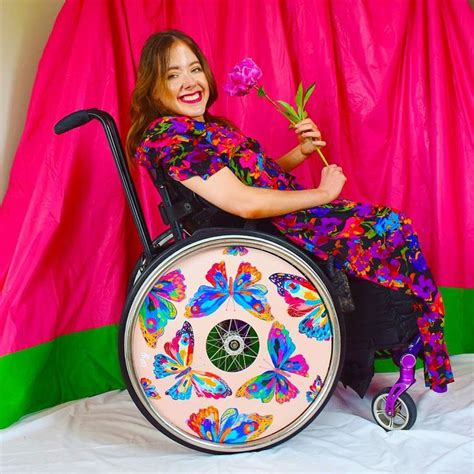 sisters turn wheelchairs into works of art with colorful wheel covers inspiremore