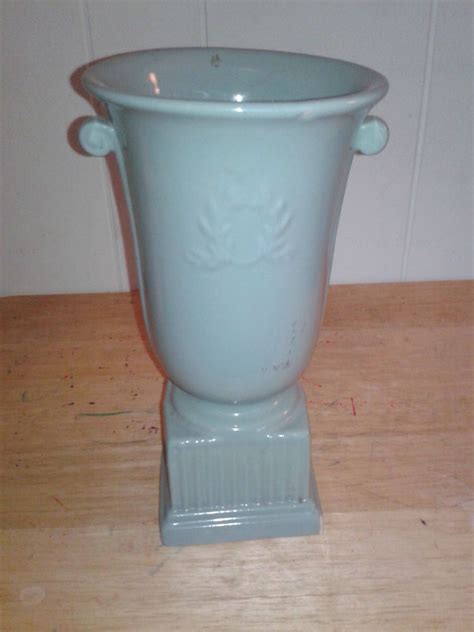 SALE ABINGTON VASE--#538--SOFT VINTAGE GREEN | Pottery art, Pottery