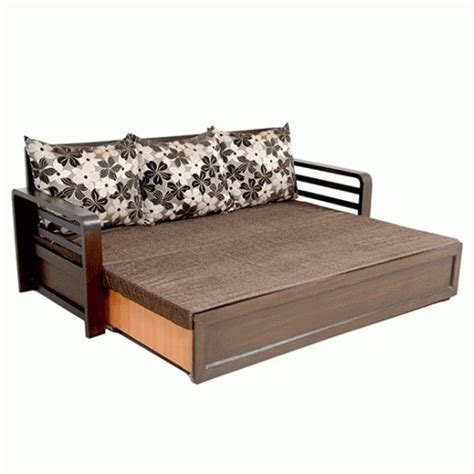 Brown Wooden Sofa Cum Bed Dimension 6 X 6 Feet At Rs 20000 In Jaunpur