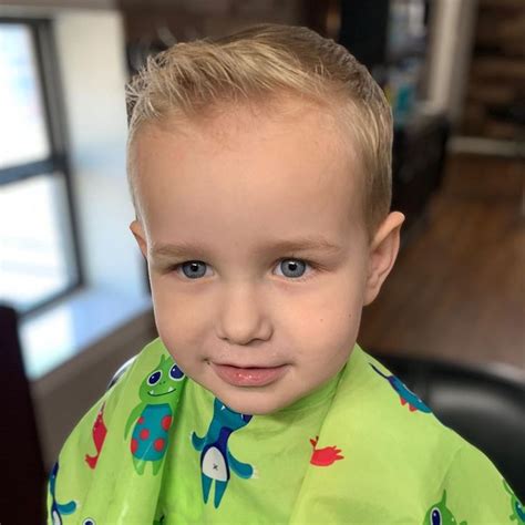 I love the picture of her in her little dutch boy haircut. Top 20+ coolest haircuts for little boys - ABC of ...