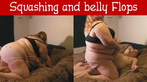 Belly Flopping And Squashing Super Fat Megan S Clipstore Clips4sale