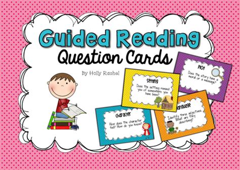 Check spelling or type a new query. Guided Reading Question Cards | Teaching Resources