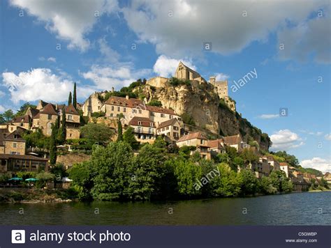 Chateau De Beynac And Beynac Et Cazenac Village Dordogne Perigord