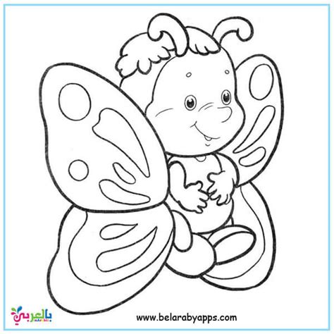 Flower coloring pages printable coloring pages for kids printable coloring pages are fun and can help children develop important skills. Butterfly Coloring Pages For Kids, Preschool ⋆ BelarabyApps