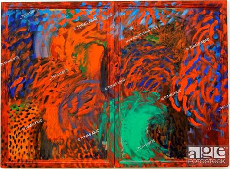 When Did We Go To Morocco 1988 93 By Howard Hodgkin British Born