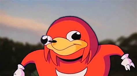 Chased By The Ugandan Knuckles Youtube