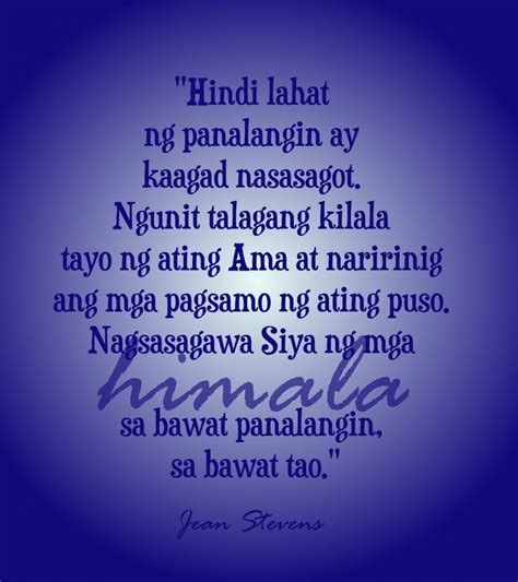 Tagalog Christian Quotes Inspirational Christian Quotes