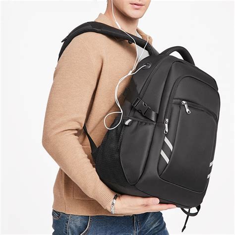 Usb Business Commute Backpack For Men Durable Laptop Backpack Travel