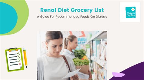 Renal Diet Grocery List ⋆ Dialysis Dietitian