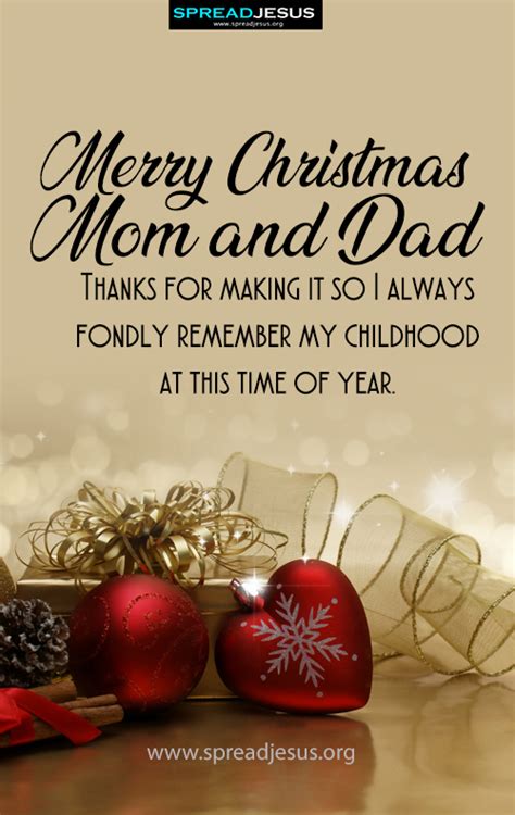Merry Christmas Mom And Dad Mobile Wallpaper Download