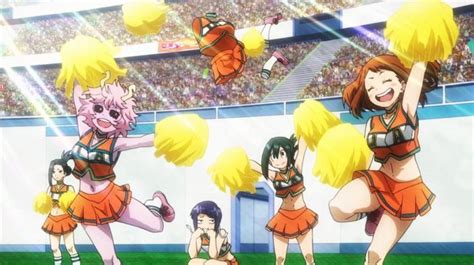 Mha Ua Cheerleader Performance