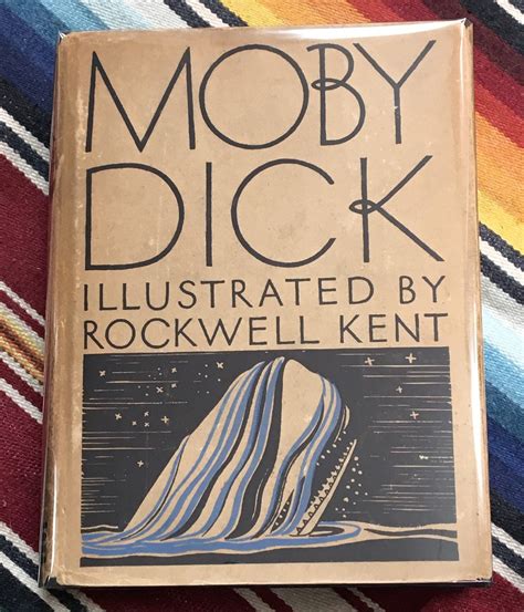 Moby Dick First Edition Melville Rockwell Kent 1930 Etsy