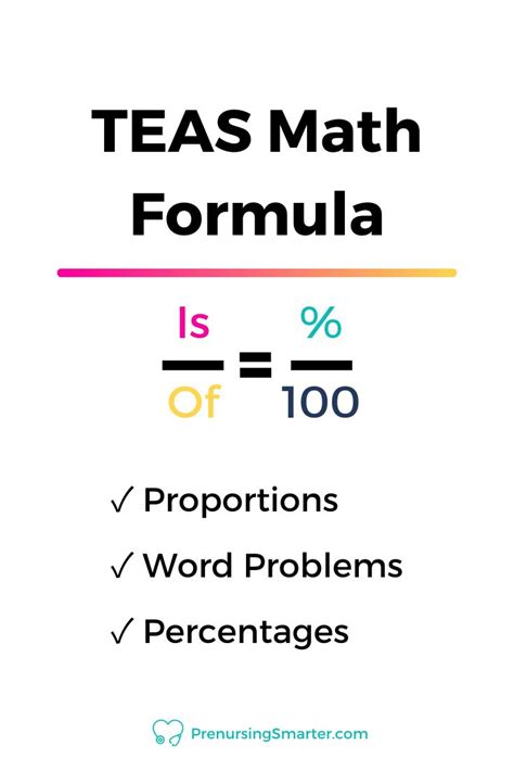 Math Formula Sheet For Teas Test Math Formula Collections