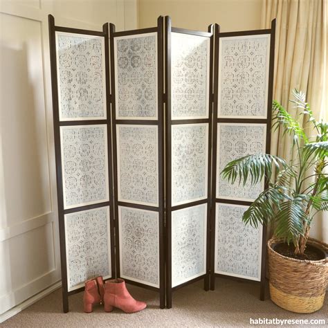 Divide And Conquer Diy Privacy Screen And Room Divider Habitat By Resene