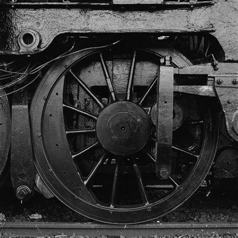 Steam Locomotive Wheels By Michael John Hood