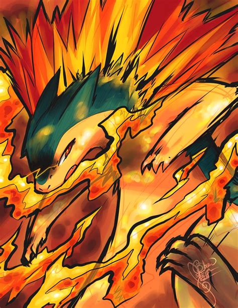 54 Best Images About Cyndaquil Quilava Typhlosion On Pinterest My