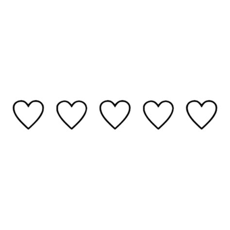 Heart Hearts Aesthetic Icon Overlay Background Tumblr
