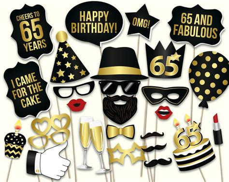 65th Birthday Party Ideas For Men
