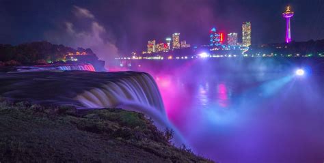 Niagara Falls Illumination Clifton Hill Niagara Falls Canada
