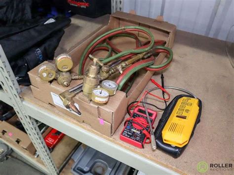 Acetylene Torch With Gauge Centech Digital Multimeter And Cps Leak