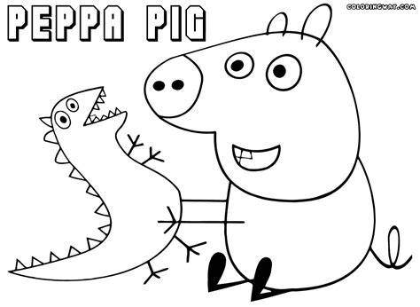 Peppa Pig coloring pages | Coloring pages to download and print