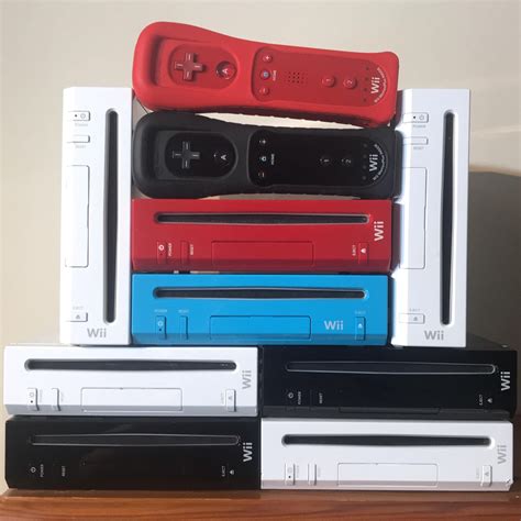 Ive Now Completed The Wii Colour Set After Finding The Red One Last