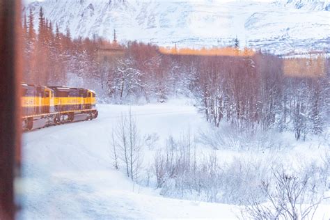 The Best Winter Train Ride In Alaska Bare Escape