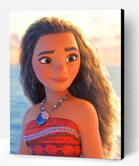 Moana Curly Hair New Paint By Number Paint By Numbers Pro