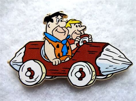 Fred Flintstone And Barney Rubble The Flintstones Hanna Barbera Pin
