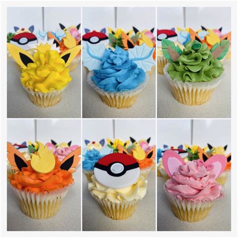 Pokémon Cupcakes Pokemon Cupcakes Pokemon Birthday Pokemon Birthday