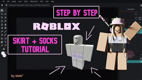 How To Make A Skirt Socks On Roblox Easy Tutorial For Beginners