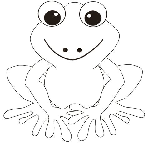 Frog Color Pages For Kids Activity Shelter