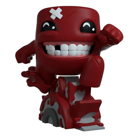 Super Meat Boy Vinyl Figurine Super Meat Boy 10 Cm Référence Gaming