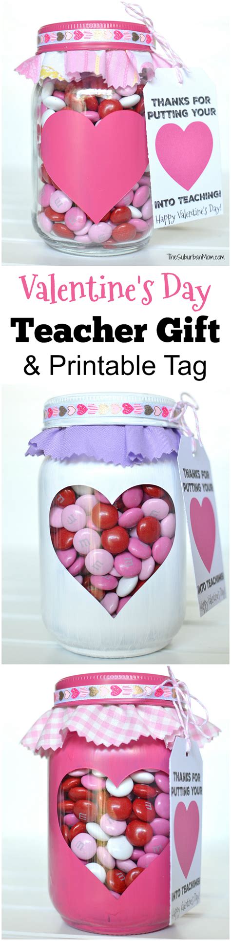 We've compiled 58 teacher appreciation week gift ideas to offer you plenty of inspiration. Valentine's Day Gift For Teachers And Printable Gift Tag ...