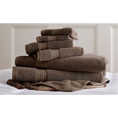 700 Gsm Luxury Spa Collection 100 Percent Cotton 6 Piece Towel Set