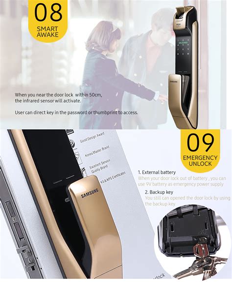 It is a tool for you to open the lock. Samsung Door Lock - AHD SMART HOME Malaysia