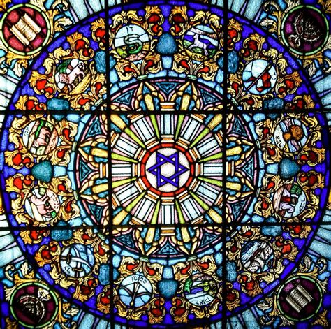 Free Images Architecture Star Building Religion Material Stained Glass Circle Ornament