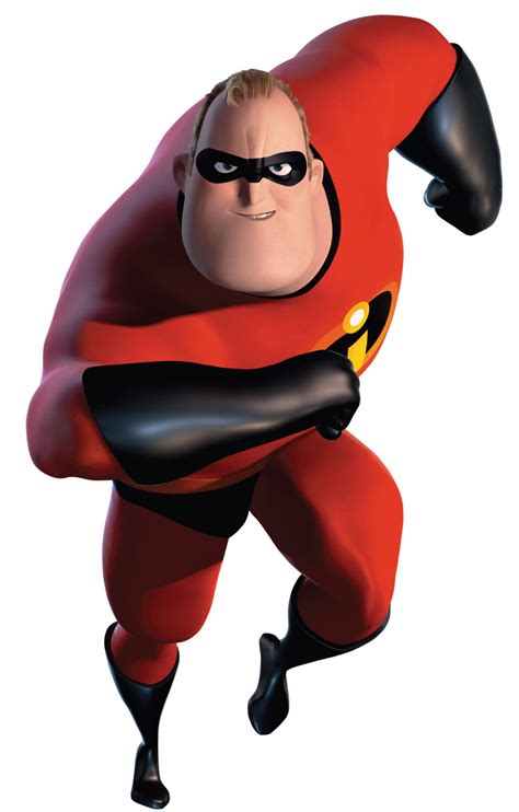 Mr Incrediblebob Parr ~ The Incredibles Easy Cartoon Characters
