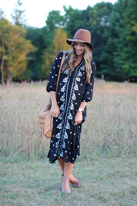 Maternity Style Embroidered Dress Lauren Mcbride