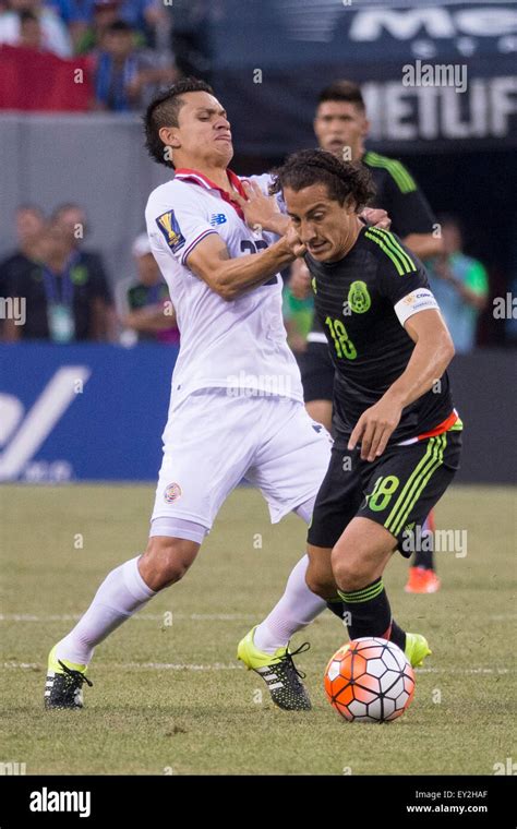 July 19 2015 Mexico Midfielder Andres Guardado 18 Battles With